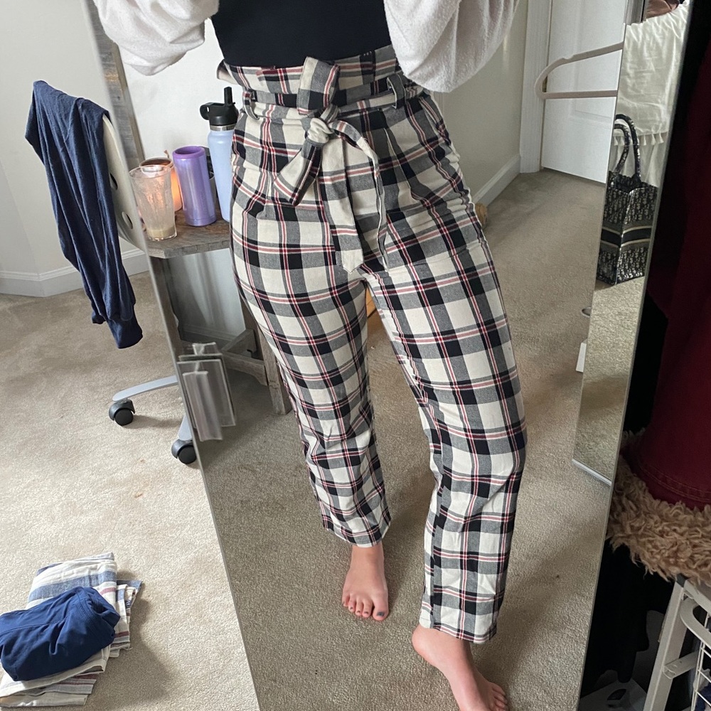 Plaid pants